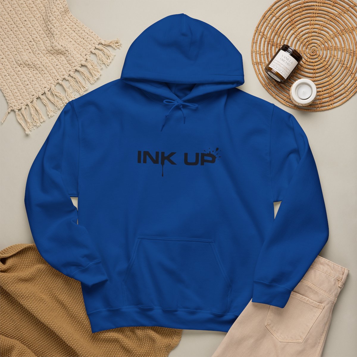 INK UP | Black Ink Hoodie