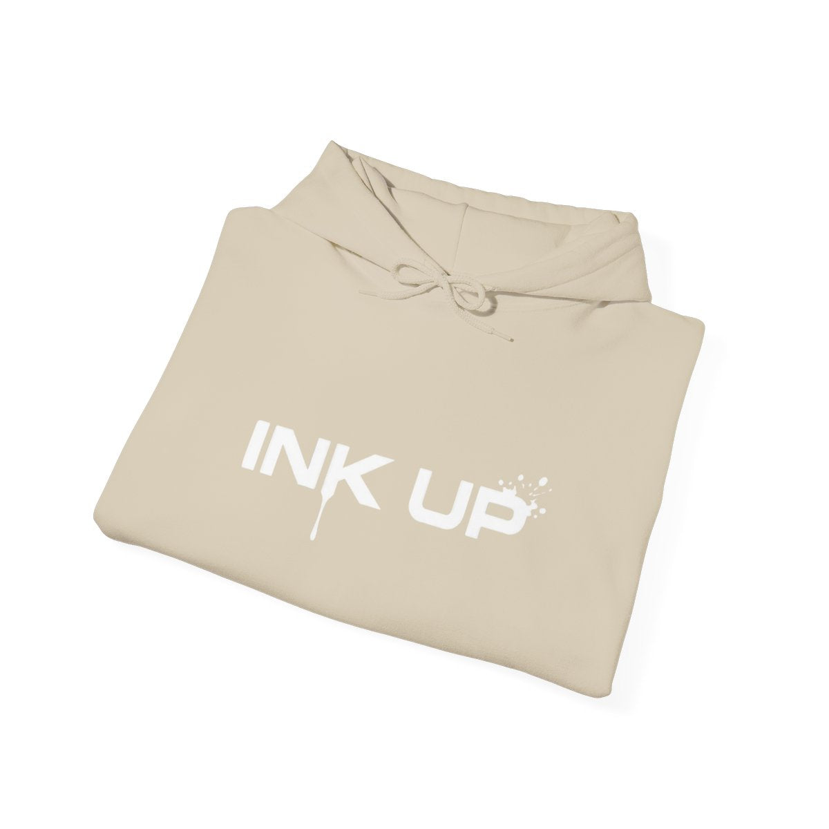 INK UP | White Ink Hoodie