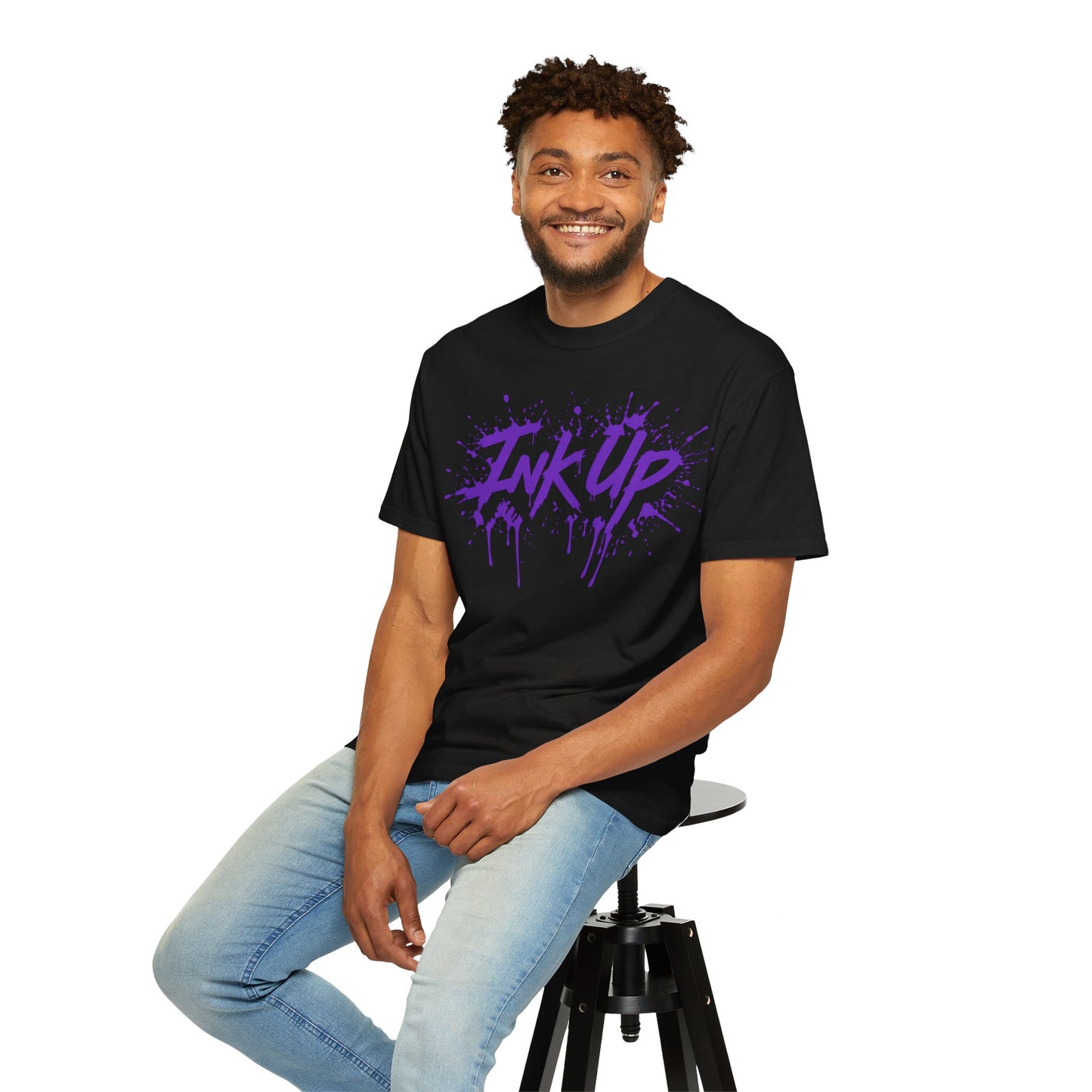 INK UP | Purple INK Burst T-Shirt