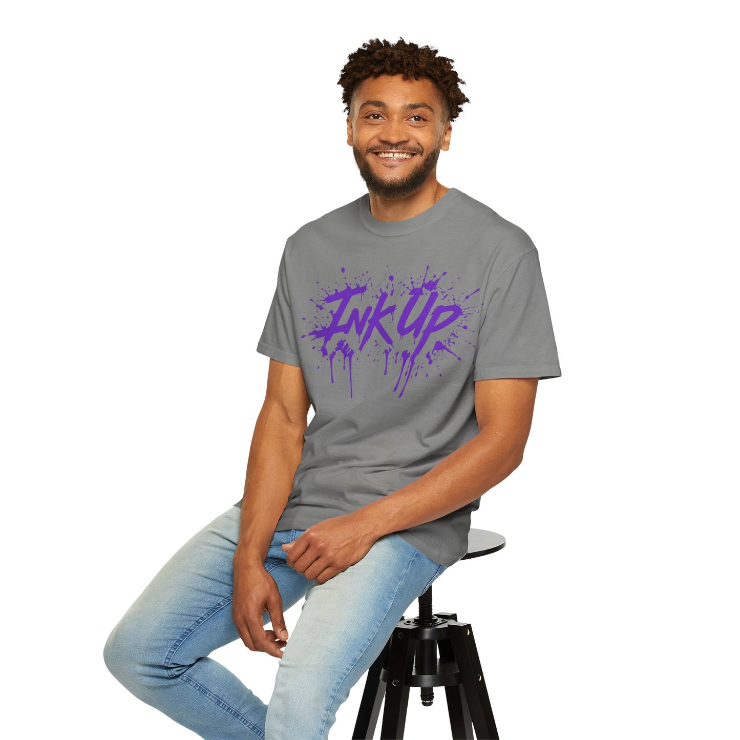 INK UP | Purple INK Burst T-Shirt