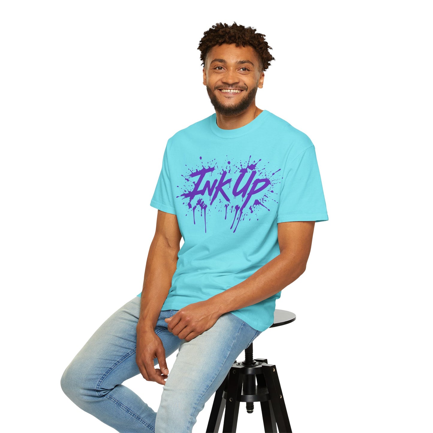 INK UP | Purple INK Burst T-Shirt
