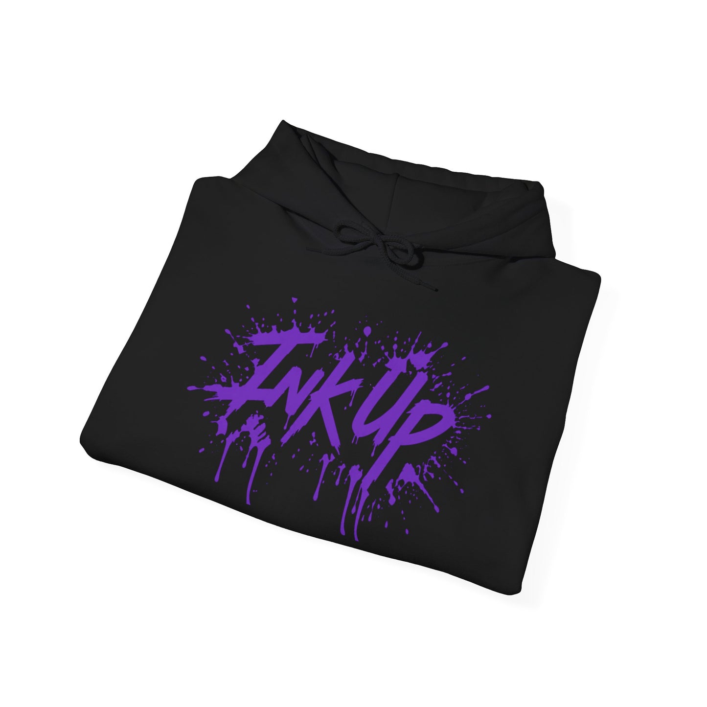INK UP | Purple Ink Burst Hoodie