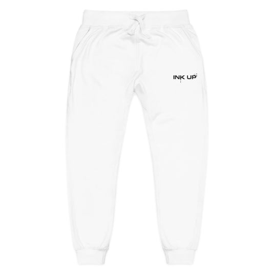 INK UP White Thin Sweatpants
