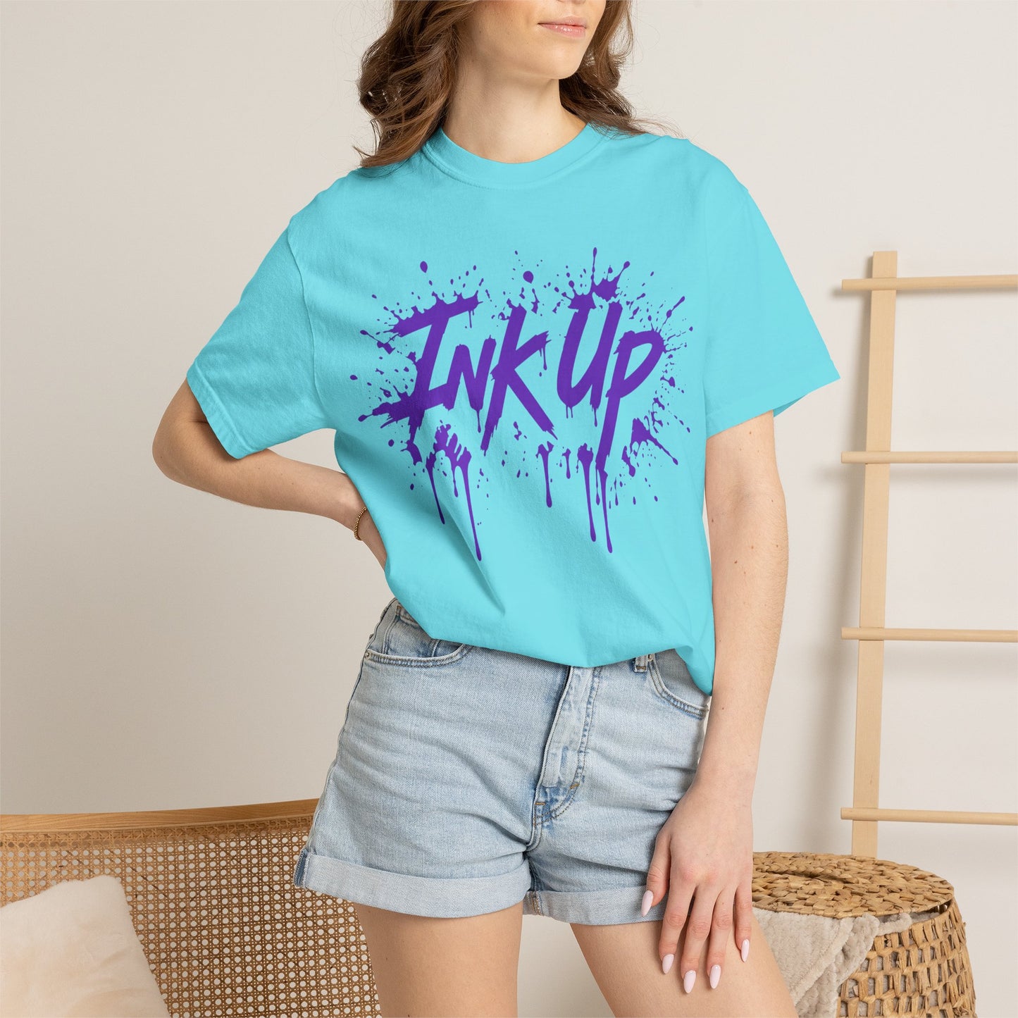 INK UP | Purple INK Burst T-Shirt