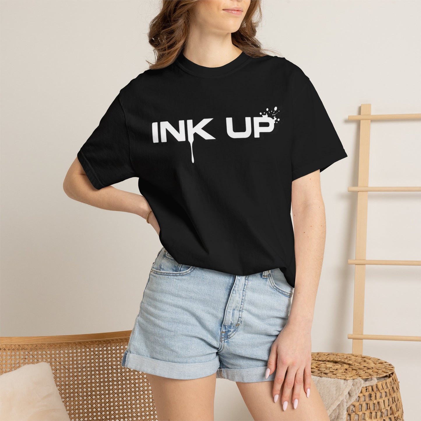 INK UP Black T-Shirt