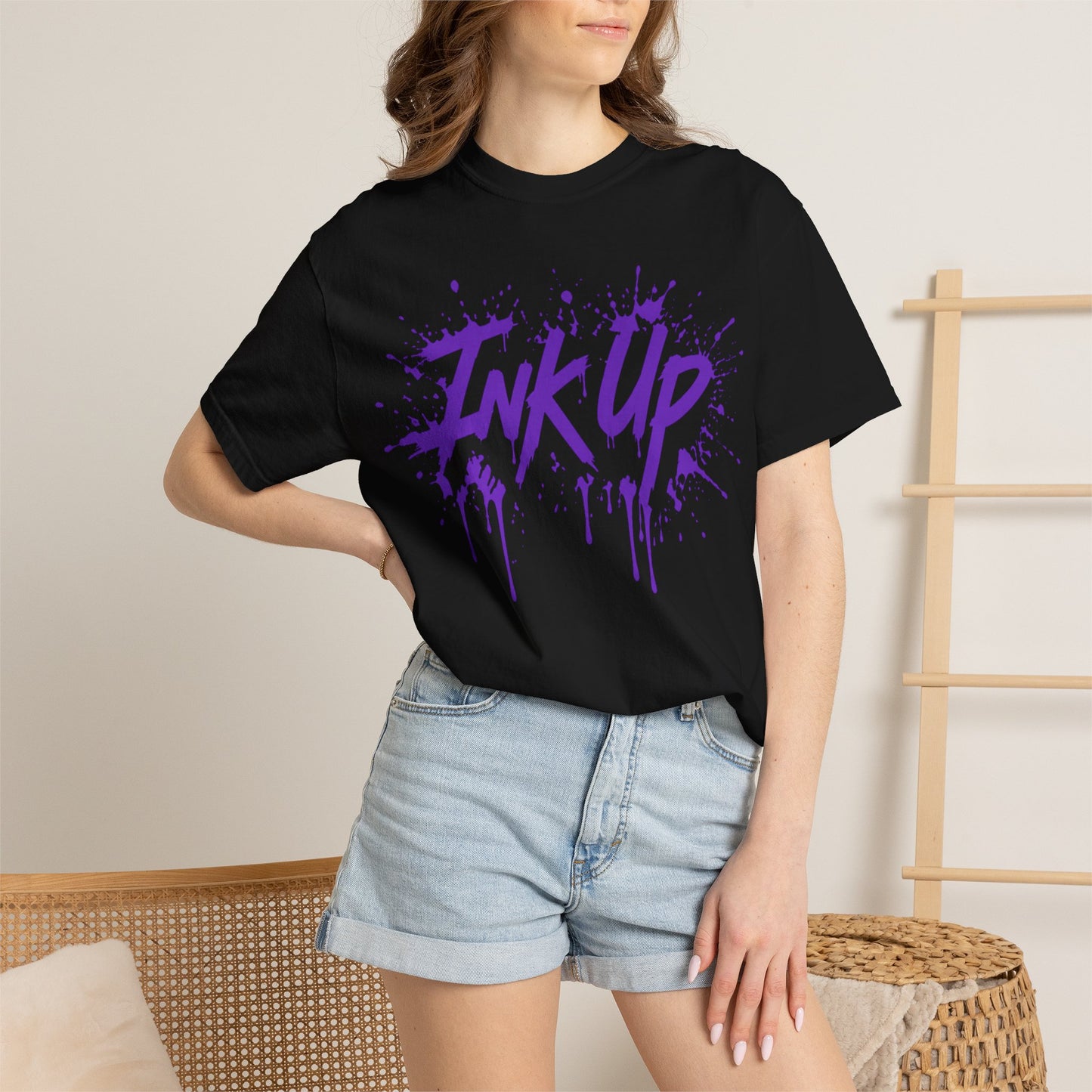INK UP | Purple INK Burst T-Shirt
