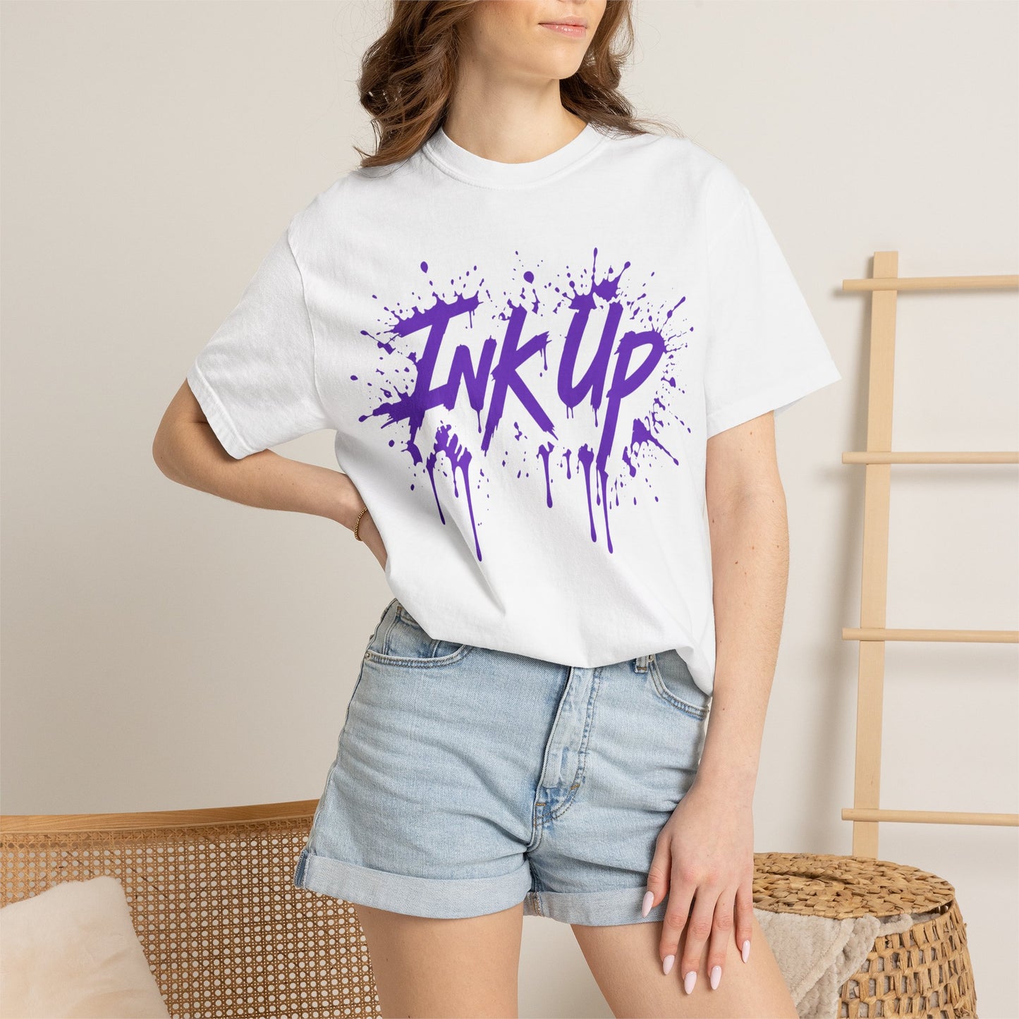 INK UP | Purple INK Burst T-Shirt