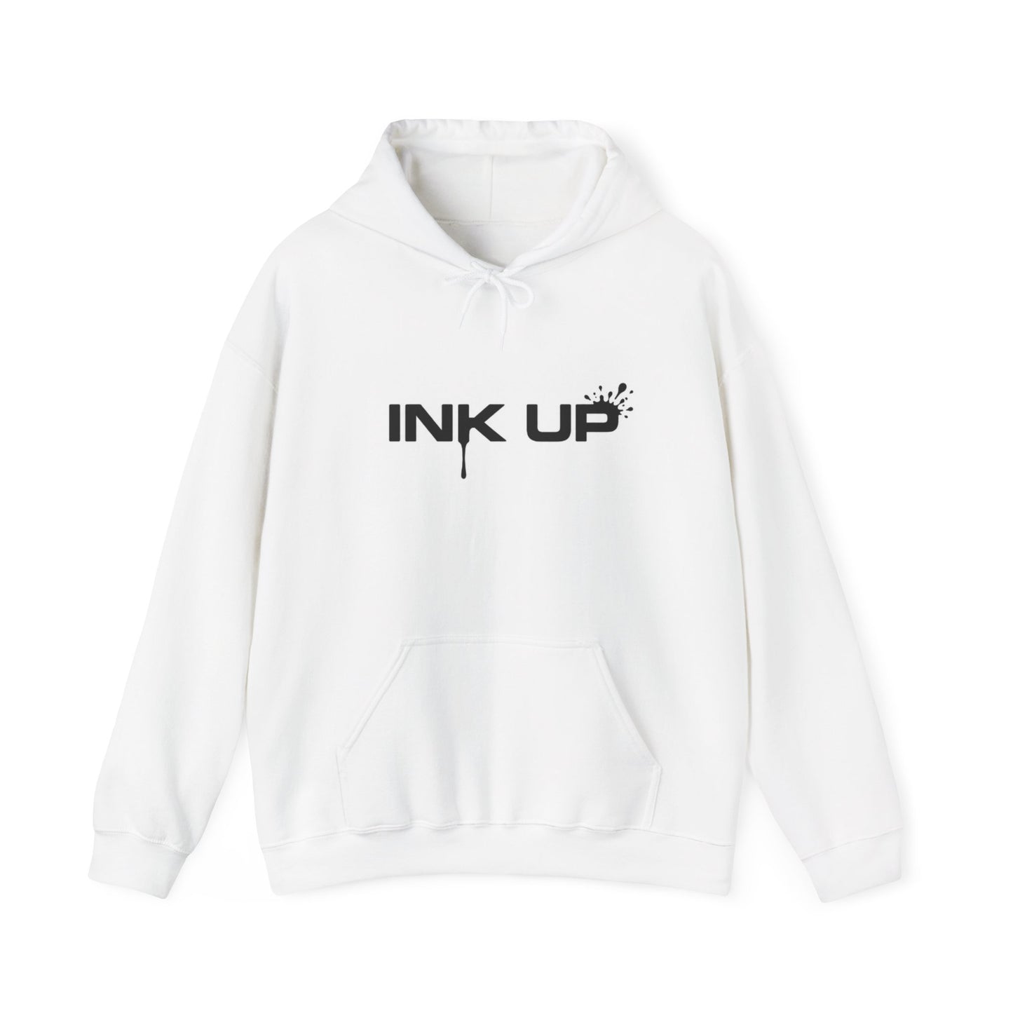 INK UP White Hoodie
