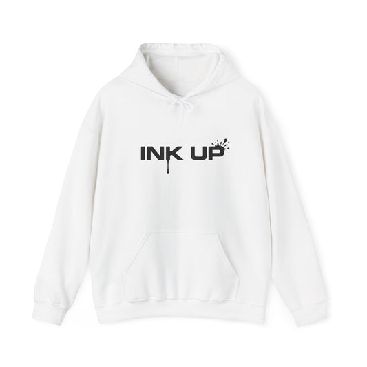 INK UP White Hoodie