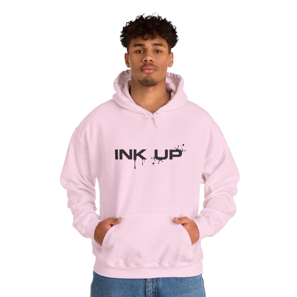 INK UP | Black Ink Mark Hoodie