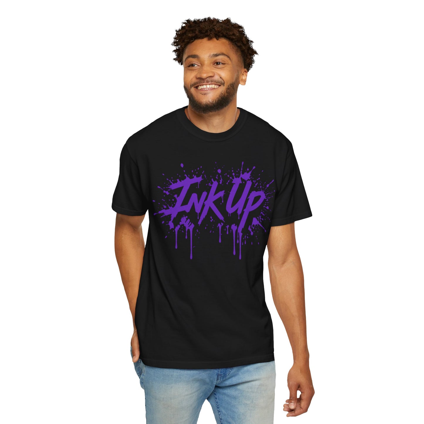 INK UP | Purple INK Burst T-Shirt
