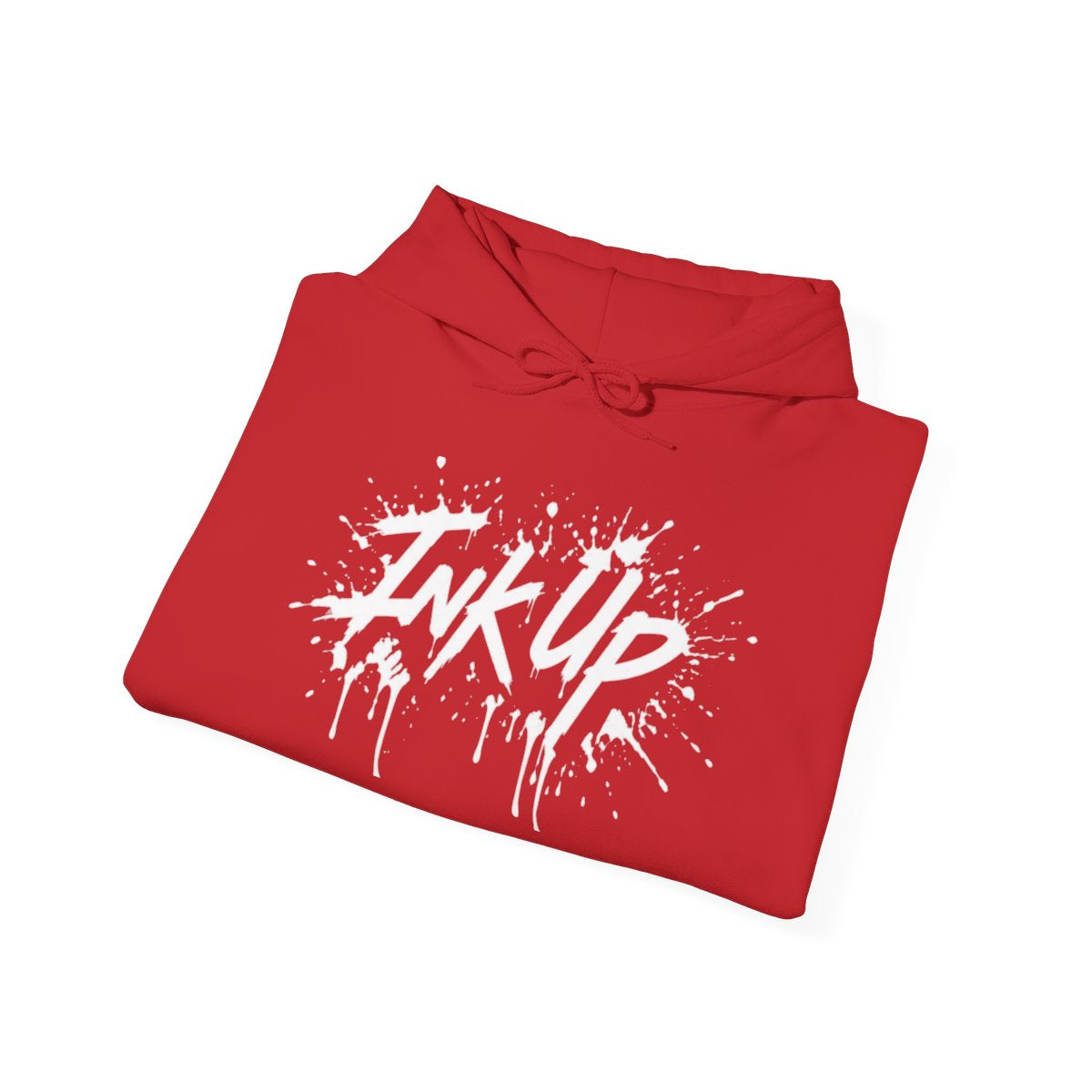 INK UP | White Ink Burst Hoodie