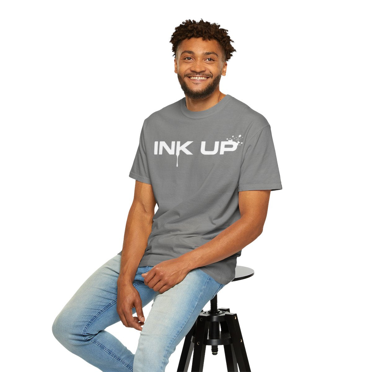 INK UP | White Ink T-Shirt