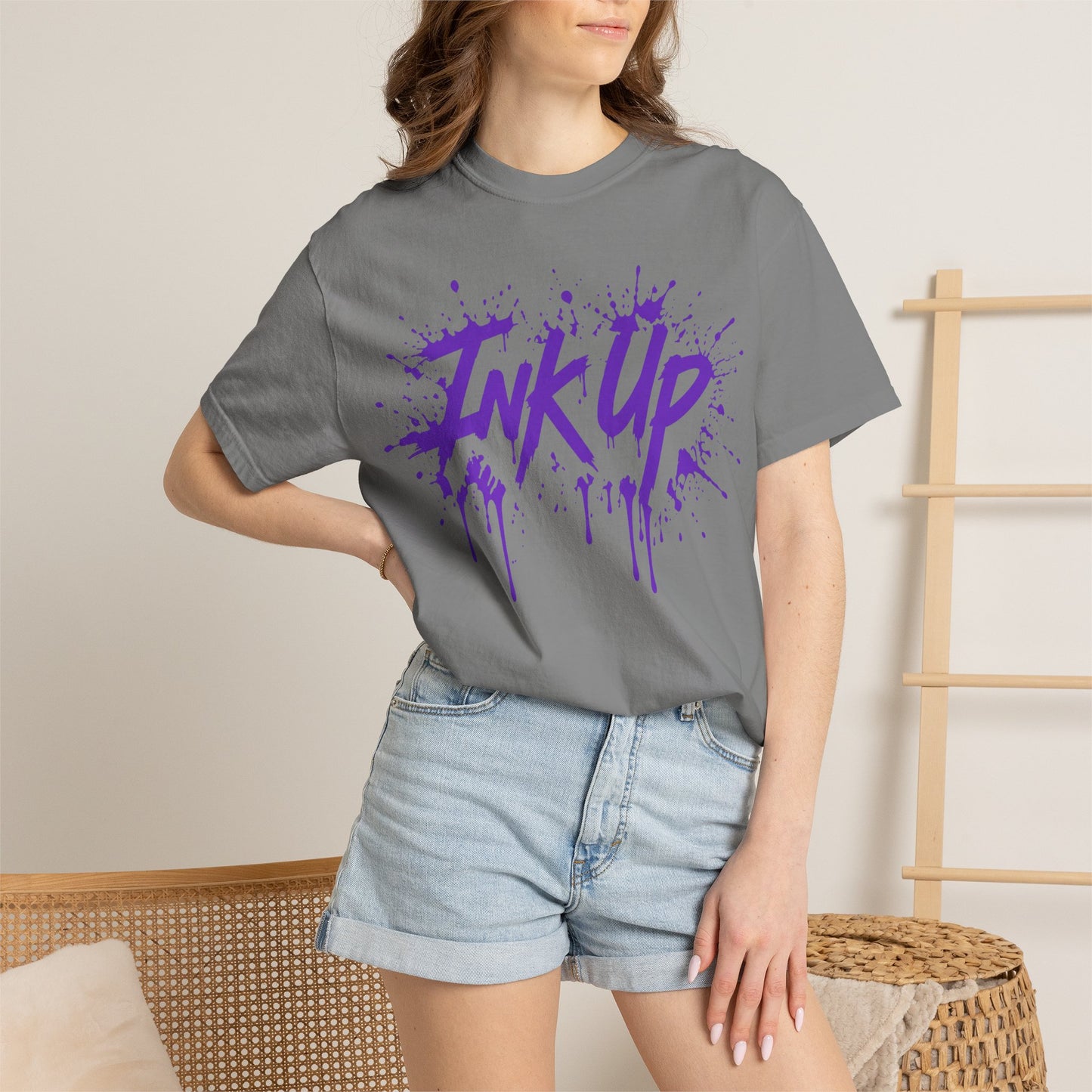 INK UP | Purple INK Burst T-Shirt