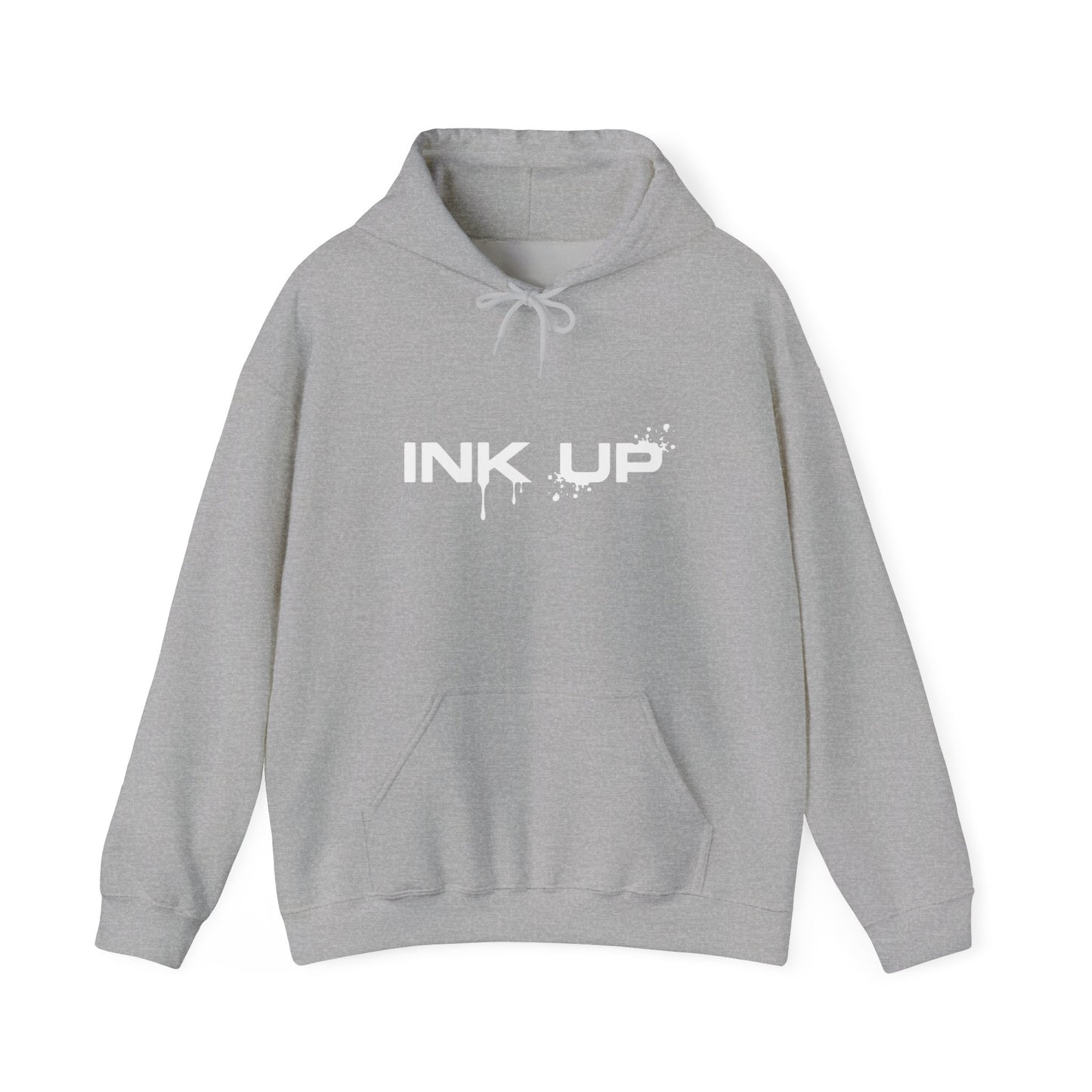 INK UP | White Ink Mark Hoodie