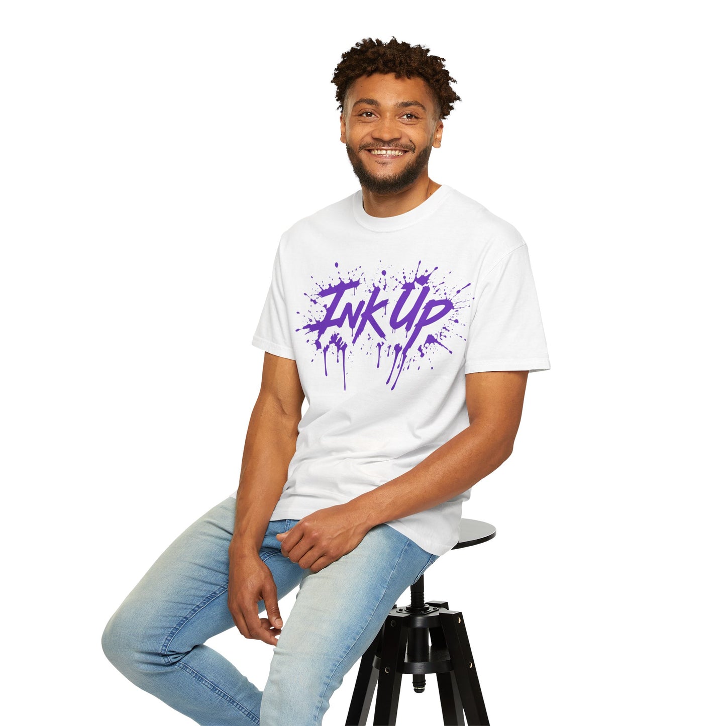 INK UP | Purple INK Burst T-Shirt