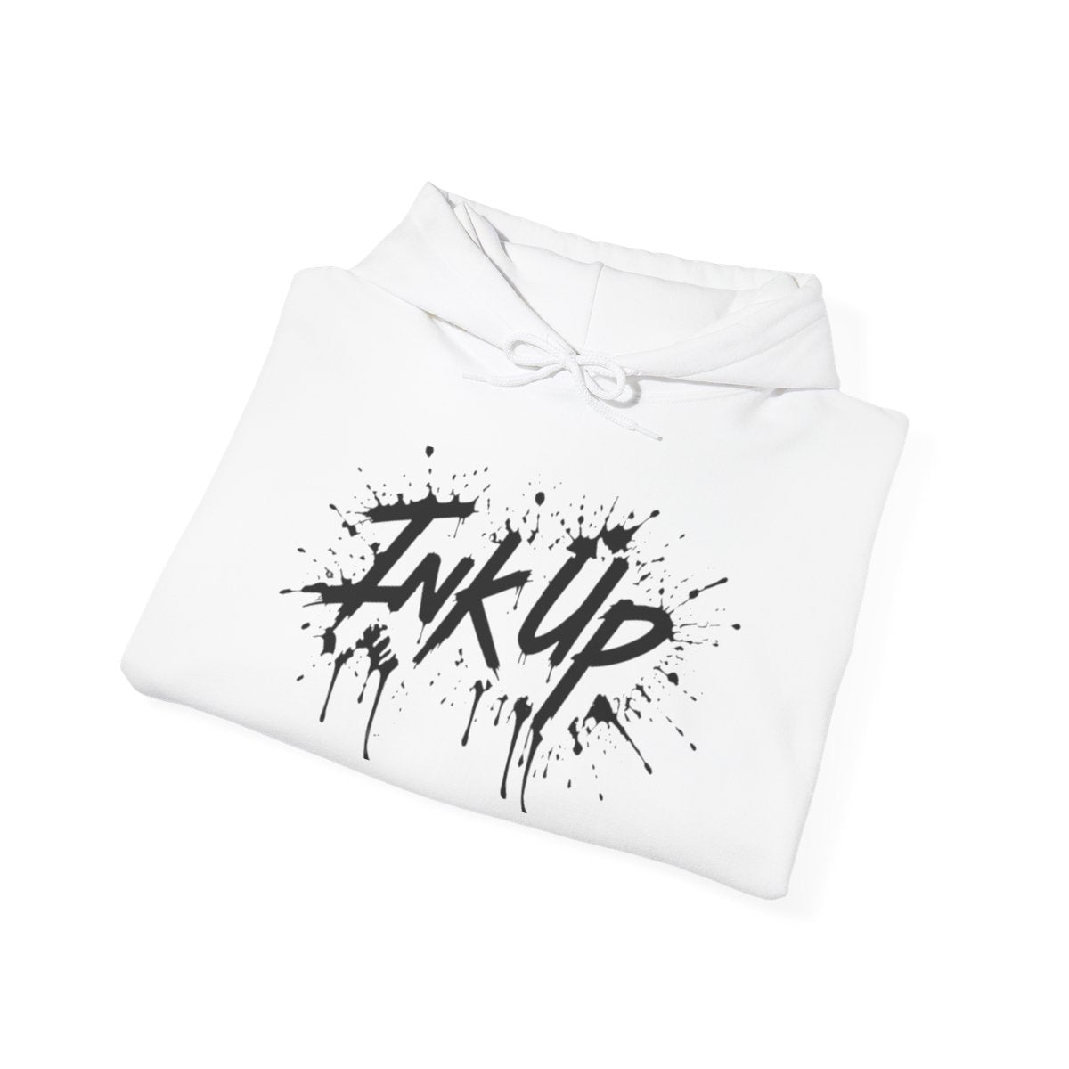 INK UP | Black Ink Burst Hoodie