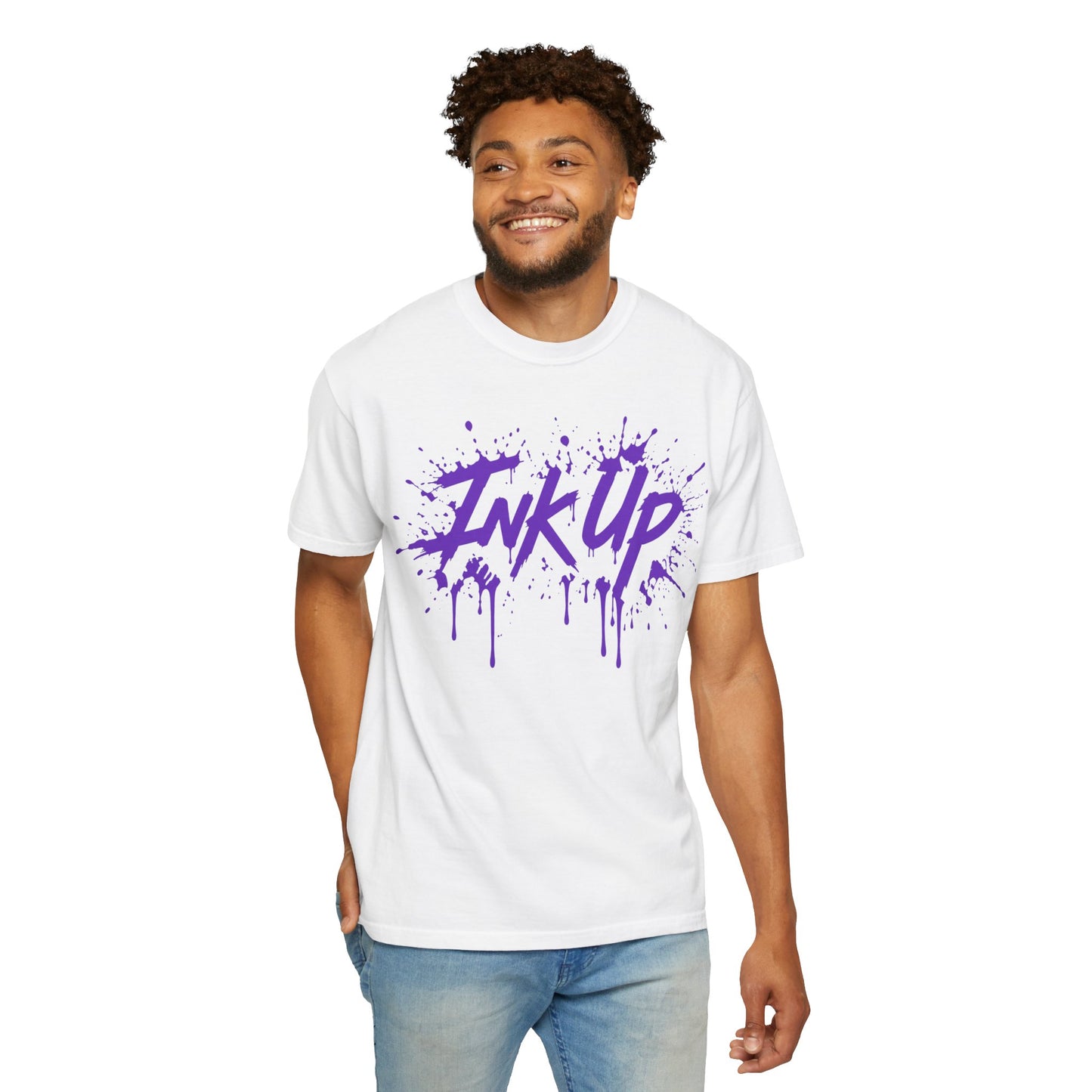 INK UP | Purple INK Burst T-Shirt
