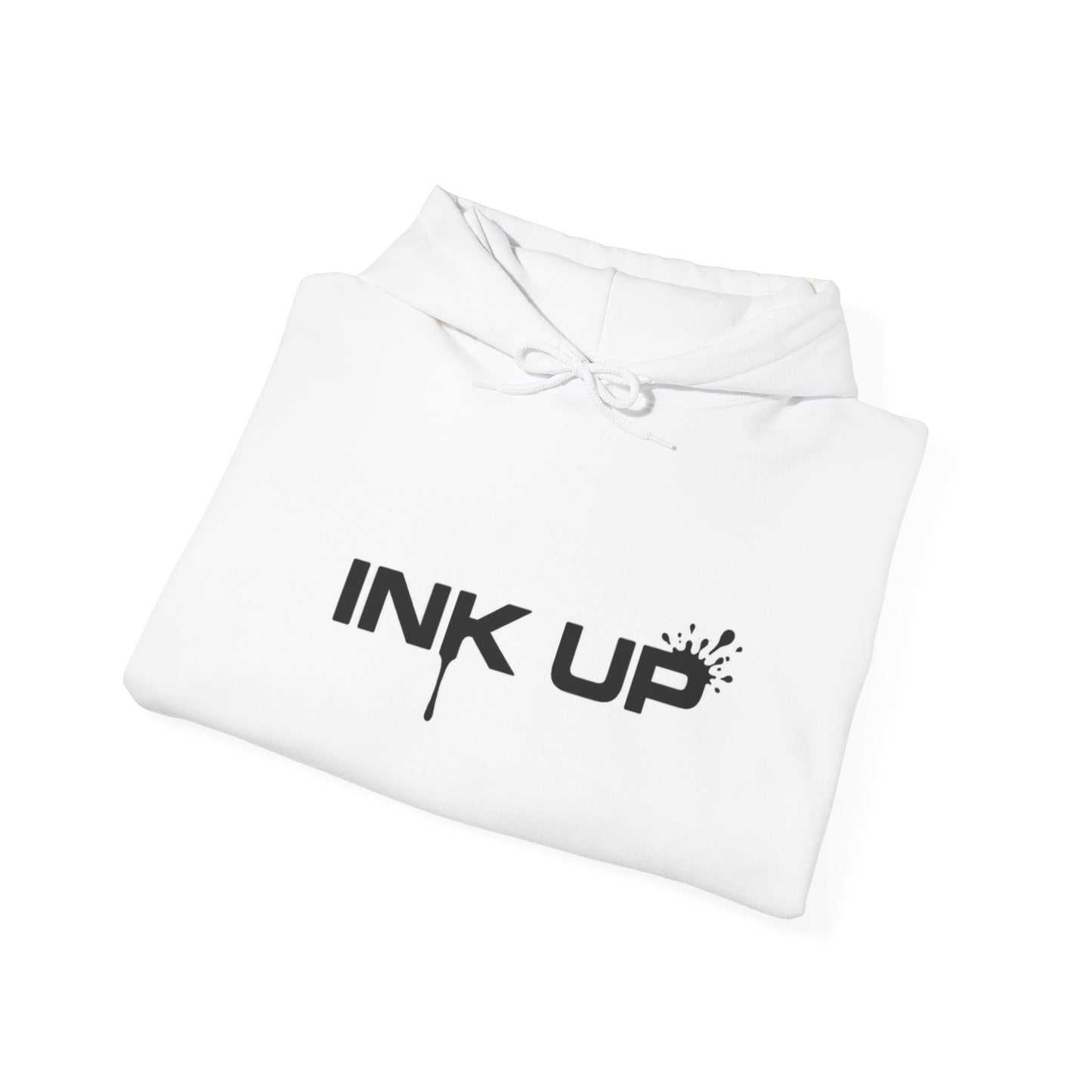 INK UP White Hoodie