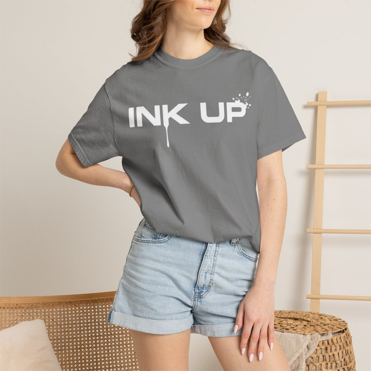 INK UP Grey T-Shirt