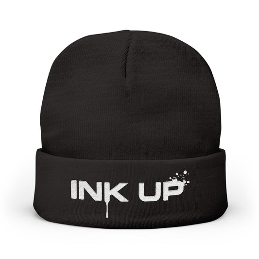 INK UP Black Beanie