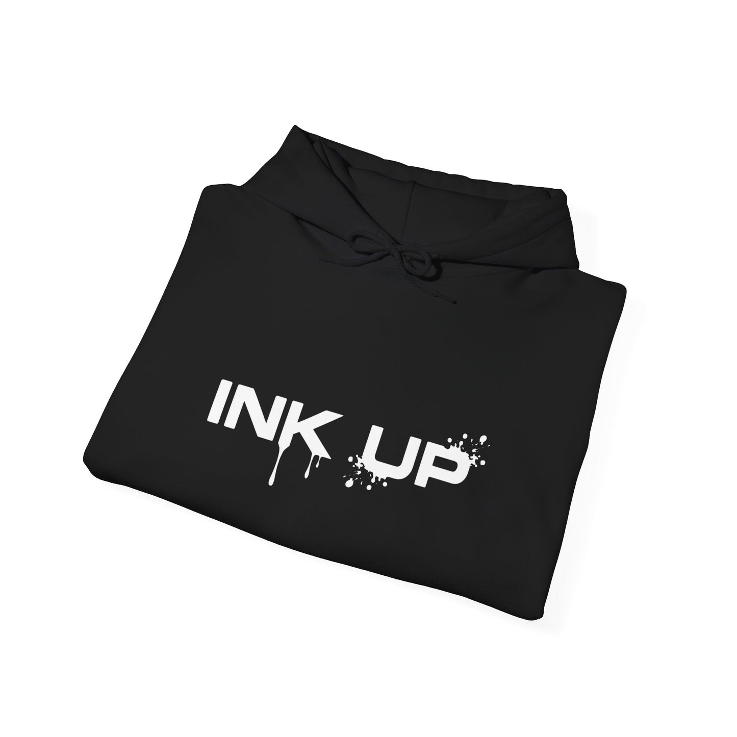 INK UP | White Ink Mark Hoodie