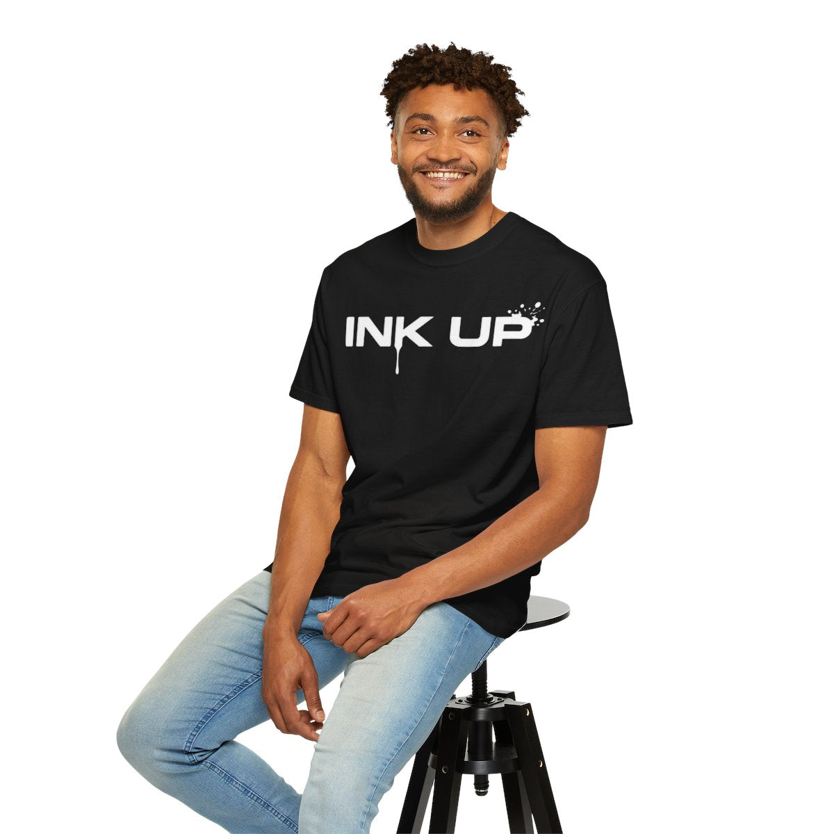 INK UP | White Ink T-Shirt