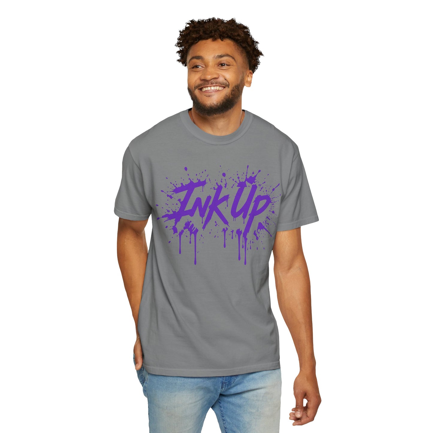 INK UP | Purple INK Burst T-Shirt