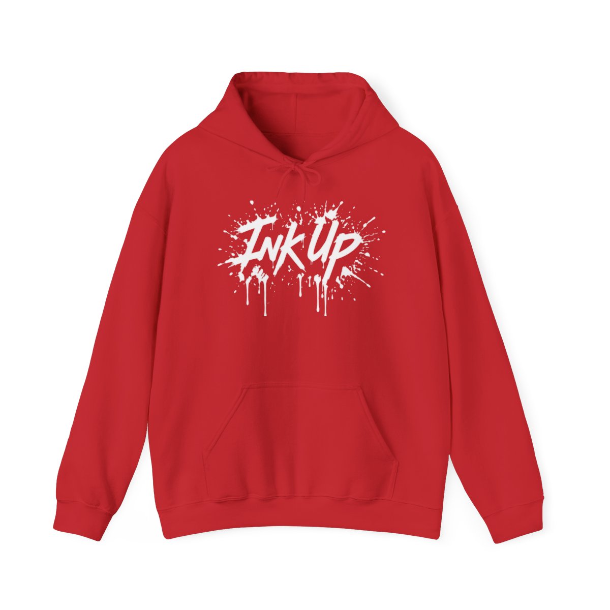 INK UP | White Ink Burst Hoodie