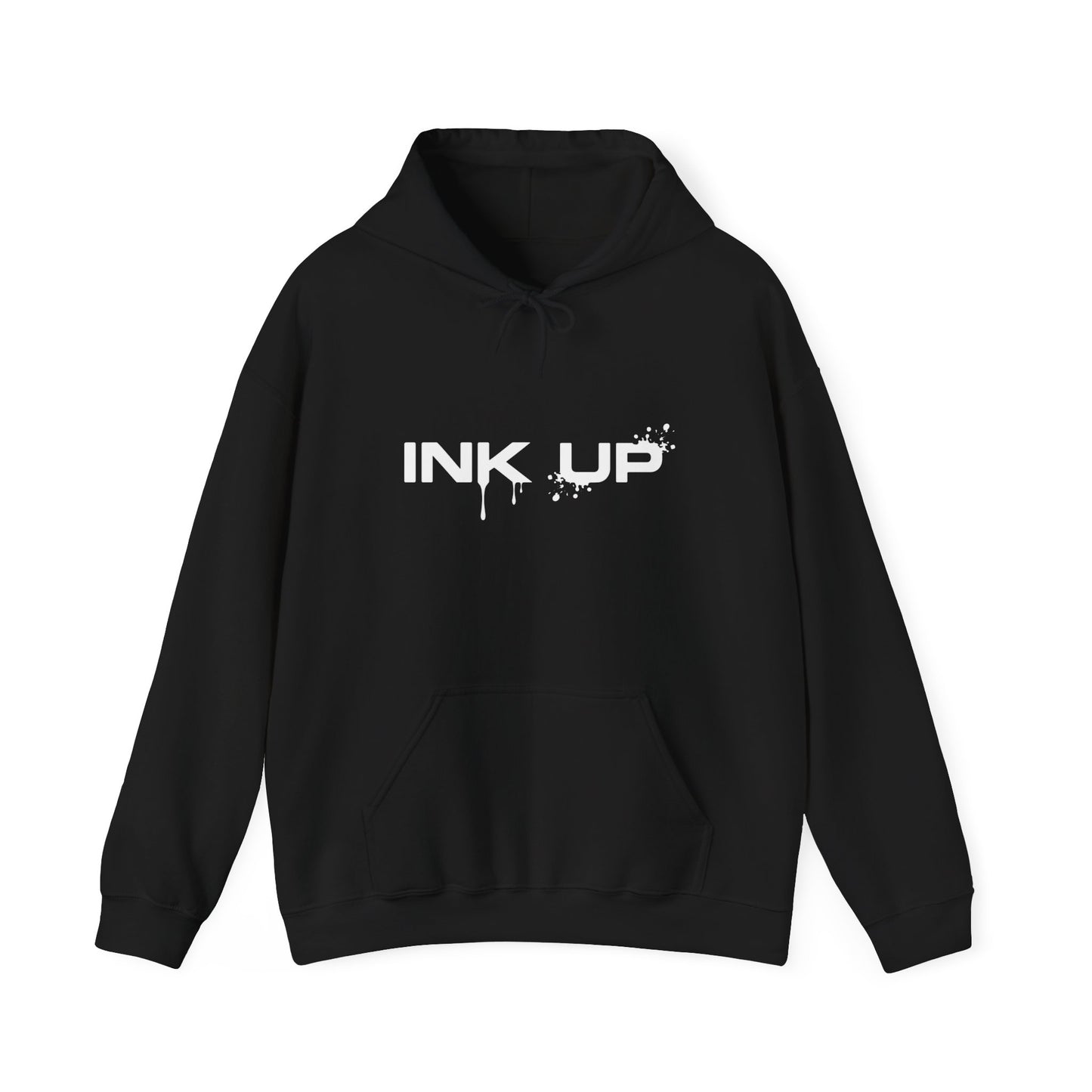 INK UP | White Ink Mark Hoodie