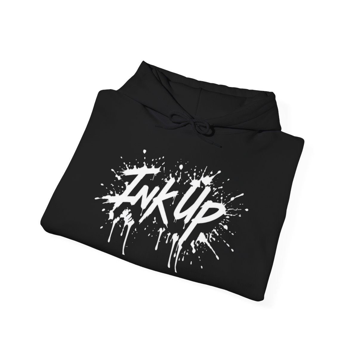 INK UP | White Ink Burst Hoodie