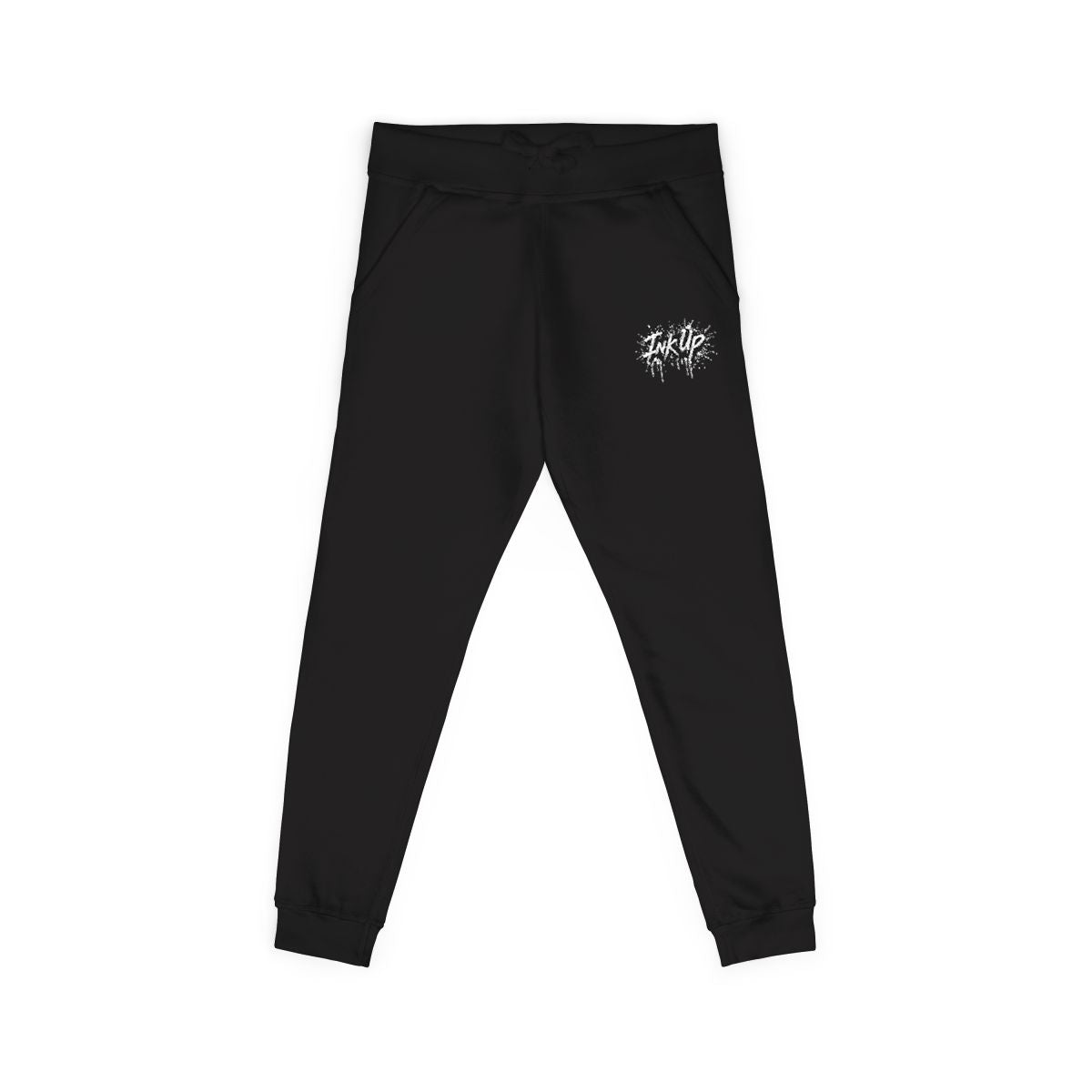 INK UP | White Ink Burst Thin Sweatpants