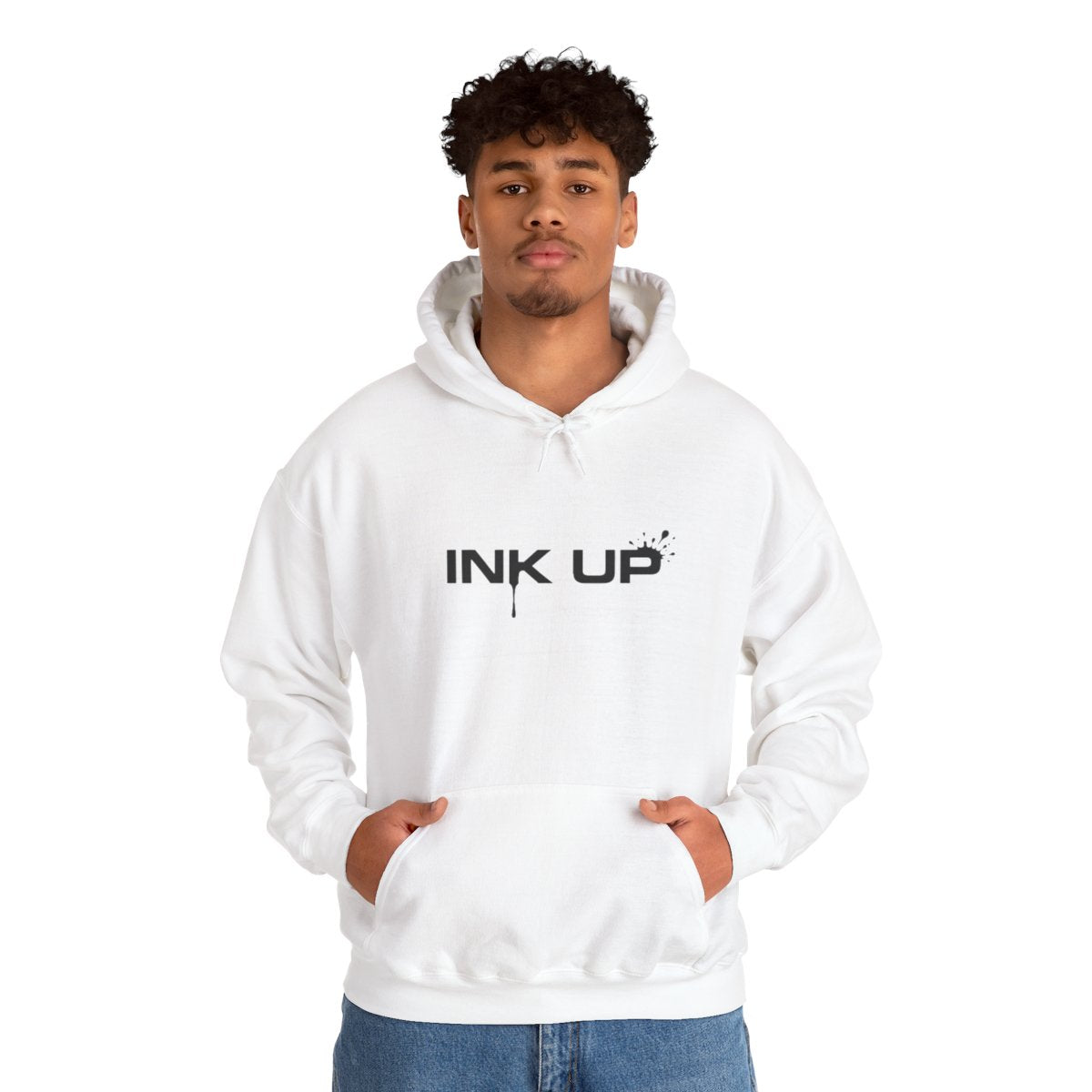 INK UP | Black Ink Hoodie