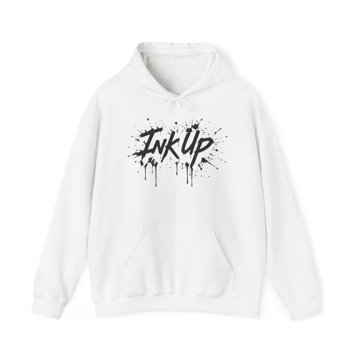 INK UP | Black Ink Burst Hoodie
