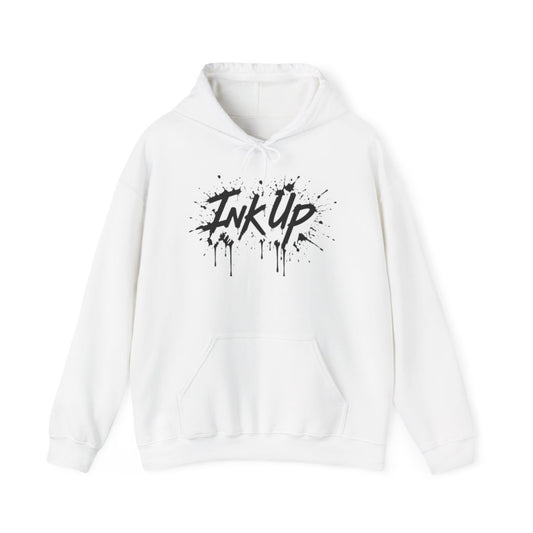 INK UP | Black Ink Burst Hoodie