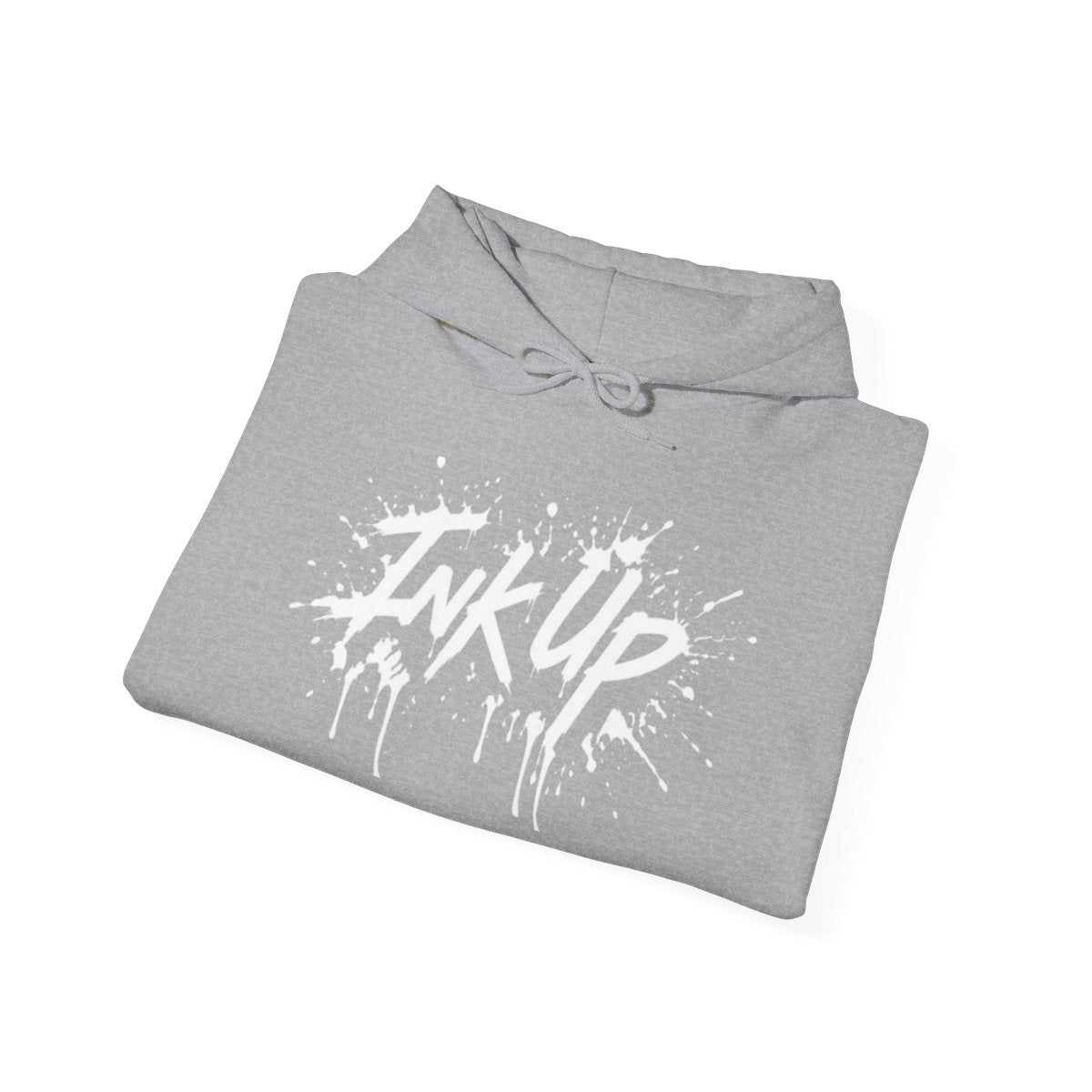 INK UP | White Ink Burst Hoodie