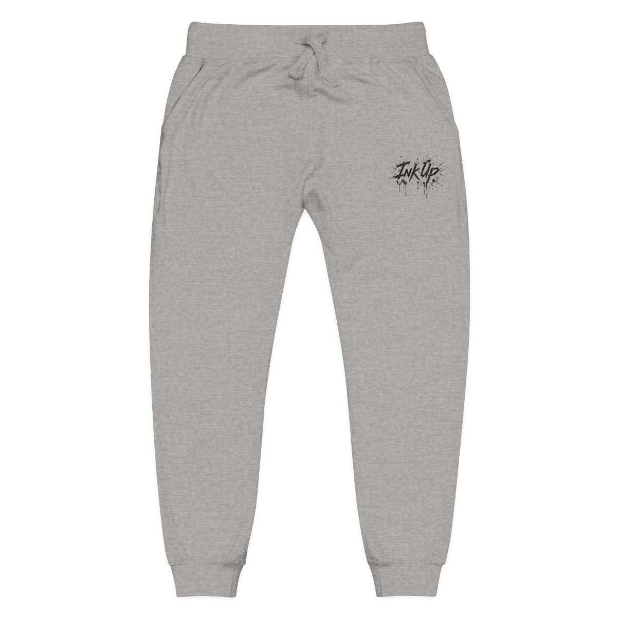 INK UP | Black Ink Burst Thin Sweatpants