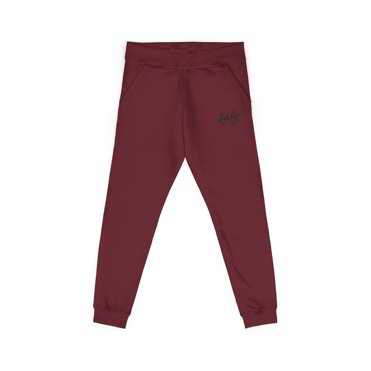 INK UP | Black Ink Burst Thin Sweatpants