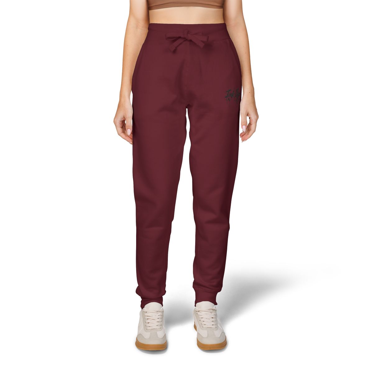 INK UP | Black Ink Burst Thin Sweatpants