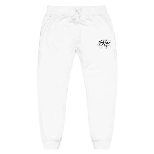 INK UP | Black Ink Burst Thin Sweatpants
