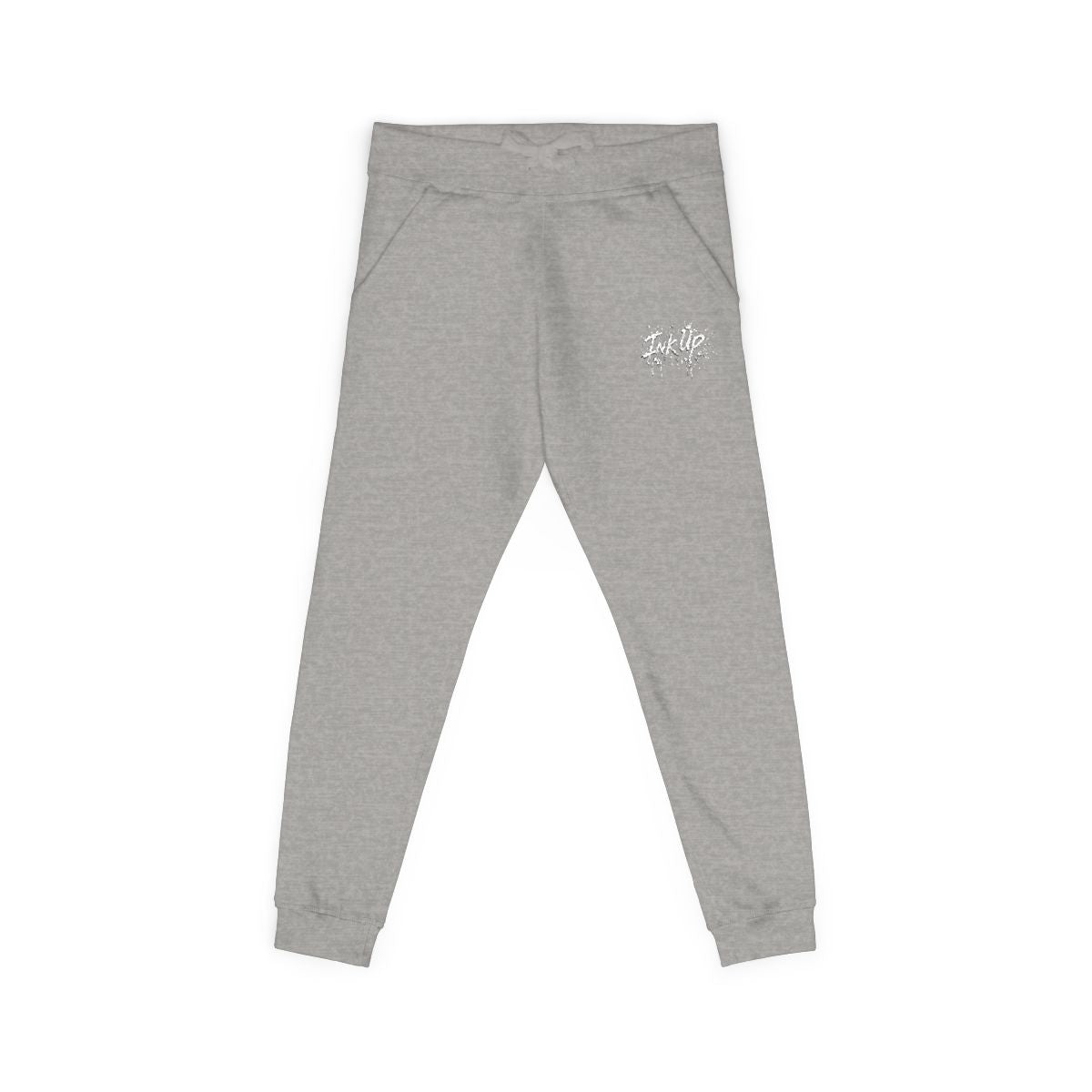INK UP | White Ink Burst Thin Sweatpants