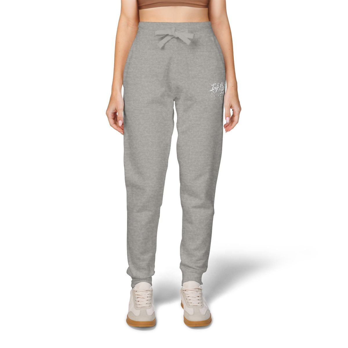 INK UP | White Ink Burst Thin Sweatpants